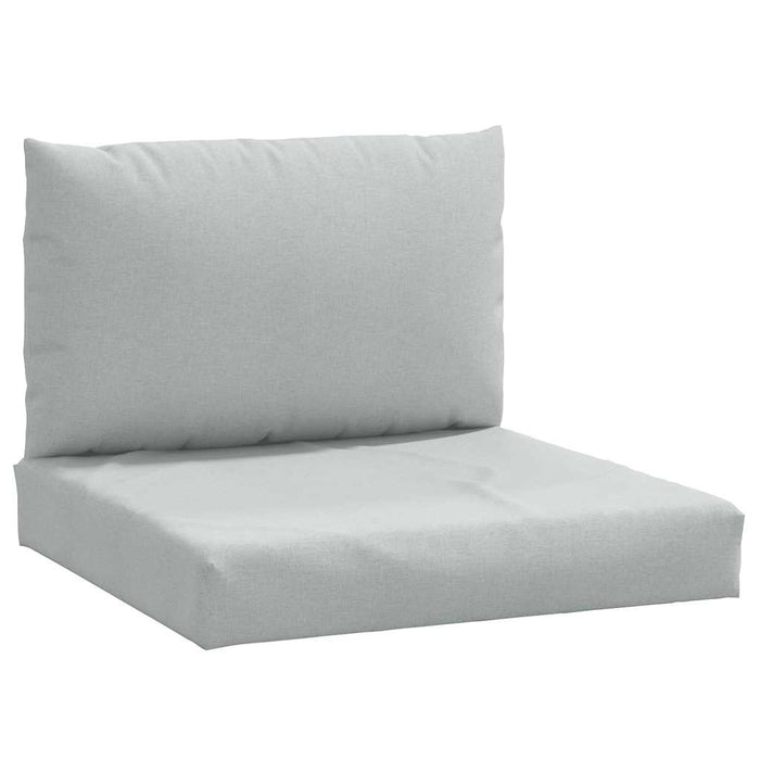 Perne de paleți, 2 buc., melanj gri deschis, material textil WALTI