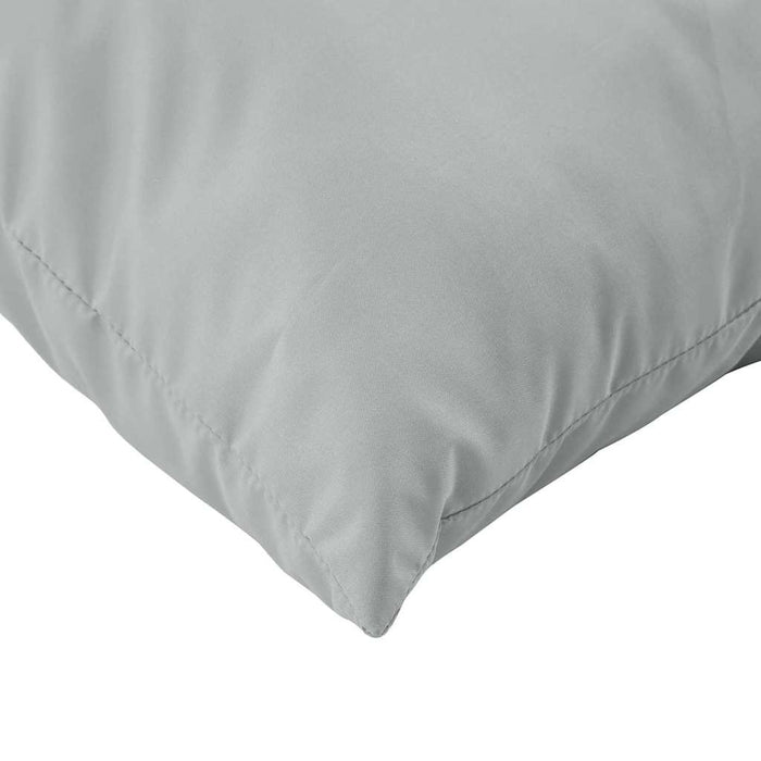 Perne de paleți, 2 buc., melanj gri deschis, material textil WALTI