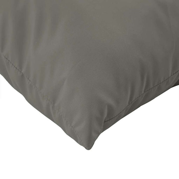 Perne de paleți, 2 buc., melanj gri închis, material textil WALTI