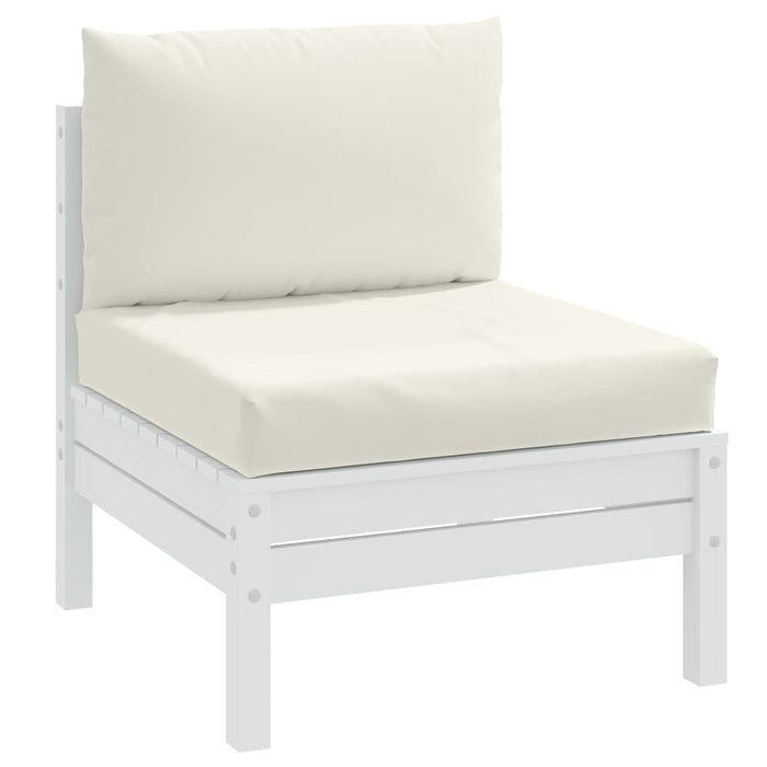 Perne de paleți, 2 buc., melanj crem, material textil WALTI