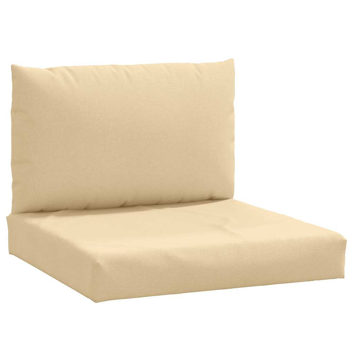 Perne de paleți, 2 buc., melanj bej, material textil - WALTI WALTI
