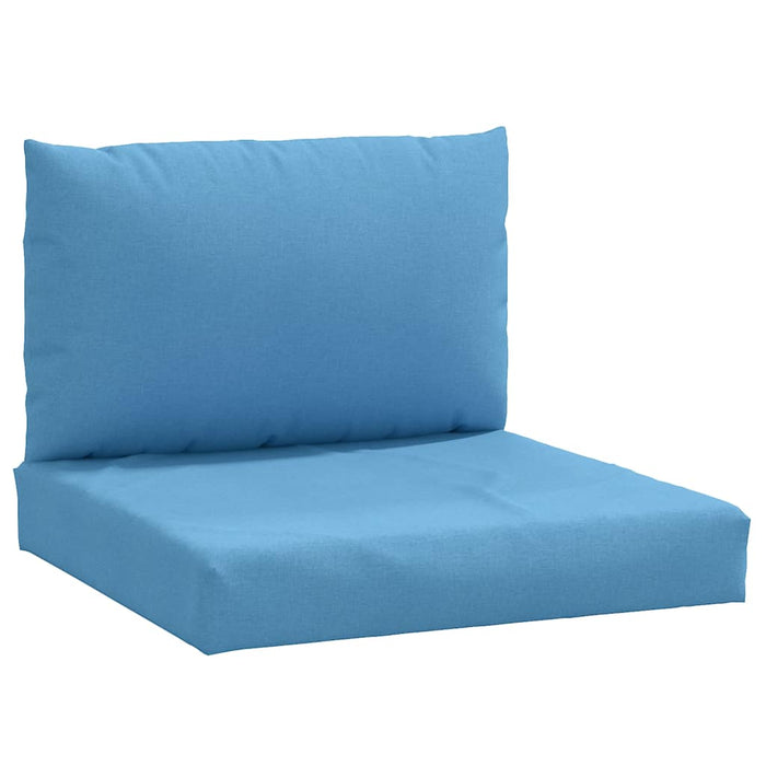 Perne de paleți, 2 buc., melanj albastru, material textil WALTI