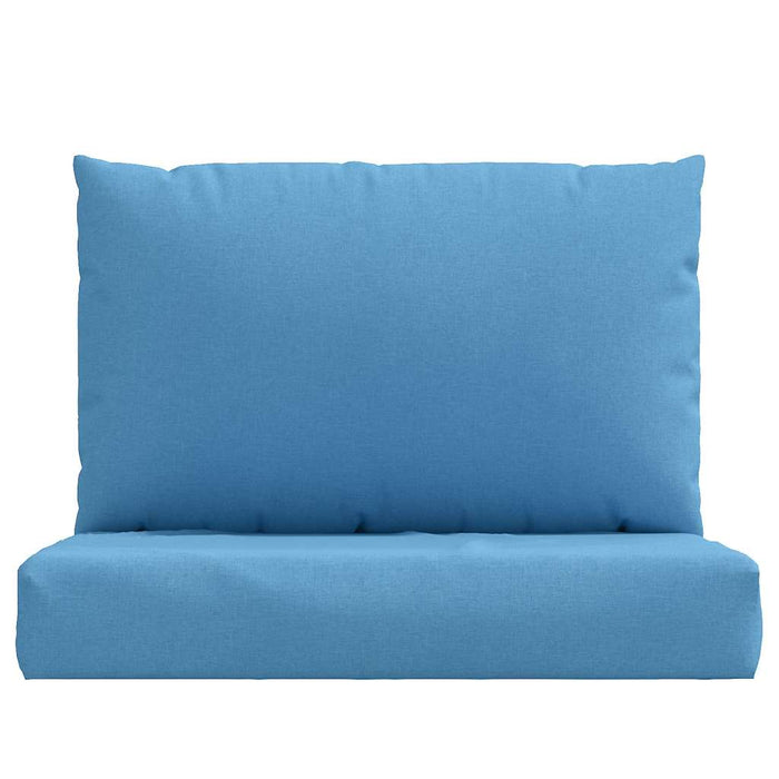Perne de paleți, 2 buc., melanj albastru, material textil WALTI
