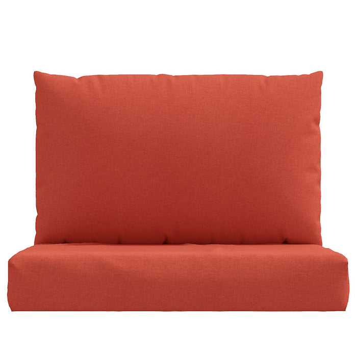 Perne de paleți, 2 buc. melanj roșu, material textil - WALTI WALTI