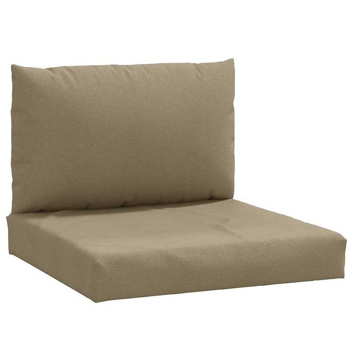 Perne de paleți, 2 buc., melanj gri taupe, material textil WALTI