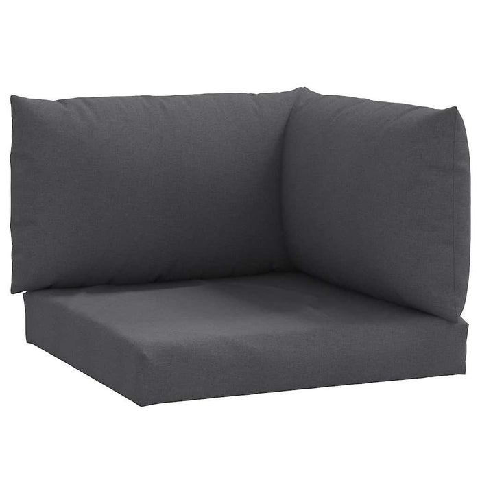 Perne de paleți, 3 buc., melanj antracit, material textil - WALTI WALTI