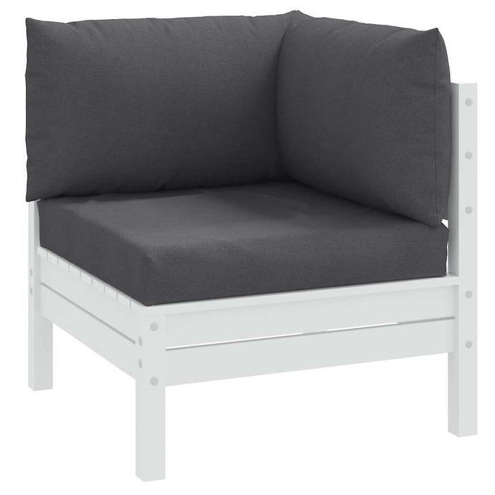 Perne de paleți, 3 buc., melanj antracit, material textil - WALTI WALTI