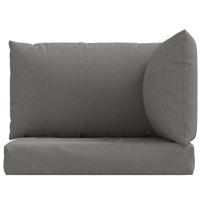 Perne de paleți, 3 buc., melanj gri închis, material textil - WALTI WALTI