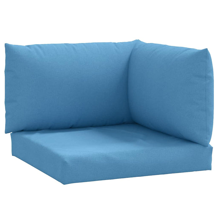 Perne de paleți, 3 buc., melanj albastru regal, material textil - WALTI WALTI