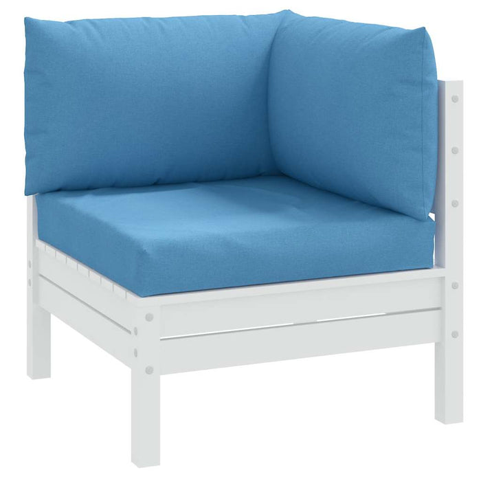 Perne de paleți, 3 buc., melanj albastru regal, material textil - WALTI WALTI