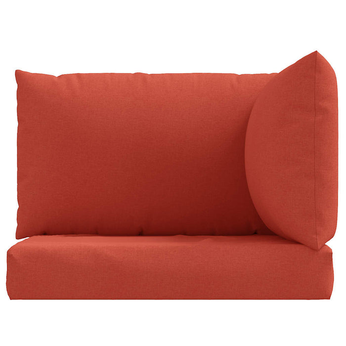 Perne de paleți, 3 buc., melanj roșu vin, material textil WALTI