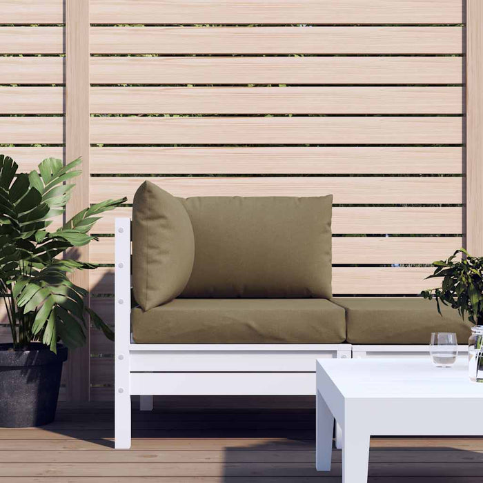 Perne de paleți, 3 buc., melanj gri taupe, material textil WALTI