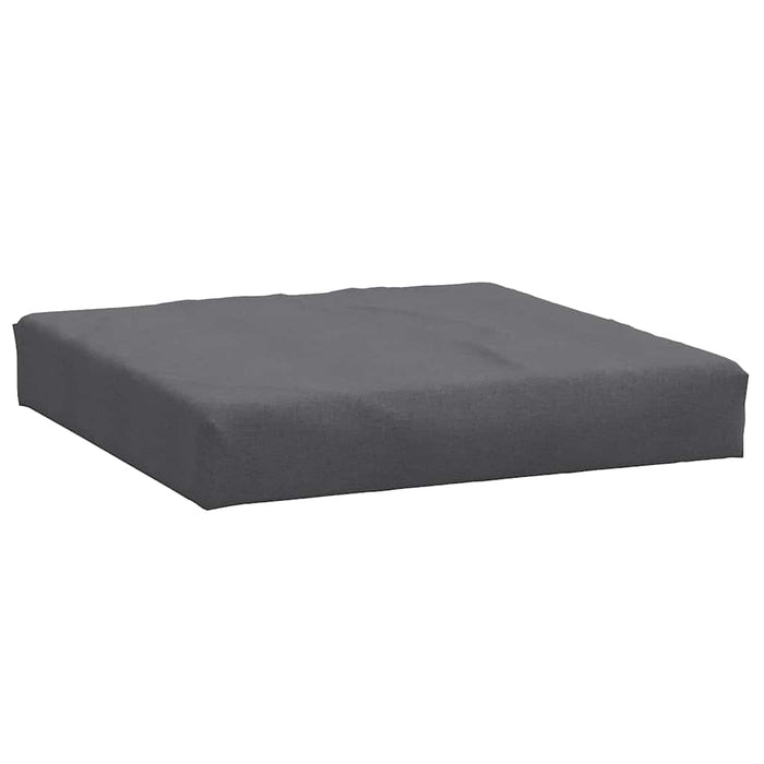 Pernă de paleți, melanj antracit, 60x60x9,5 cm, material textil WALTI