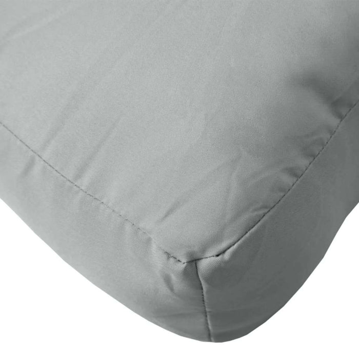 Pernă de paleți, melanj gri deschis 60x60x9,5 cm material textil WALTI
