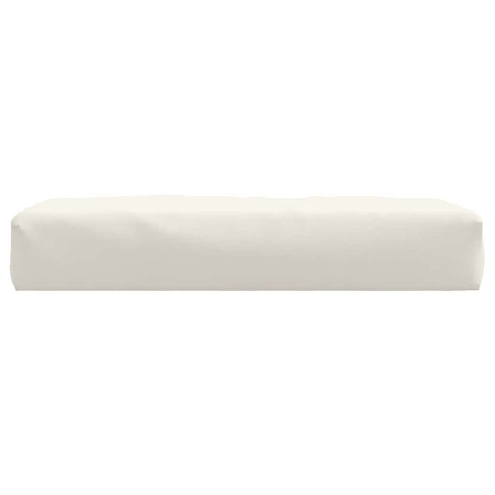 Pernă de paleți, melanj crem, 60x60x9,5 cm, material textil WALTI