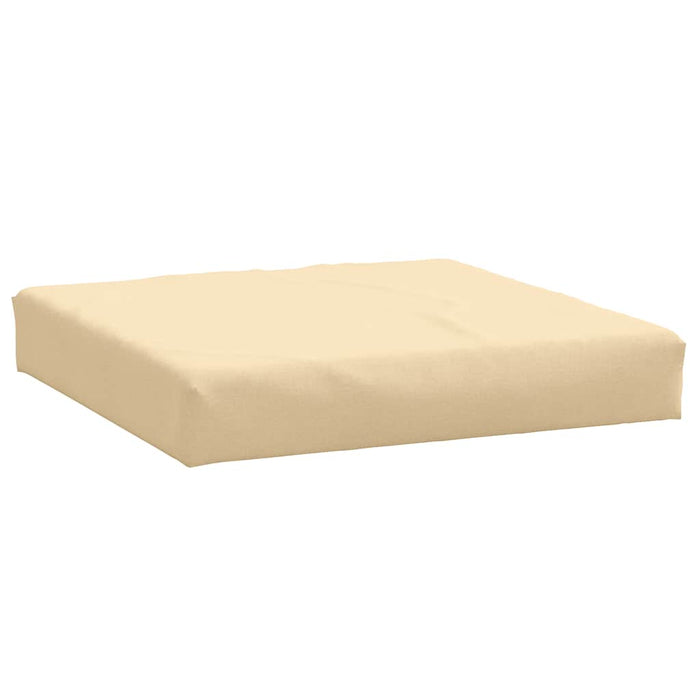 Pernă de paleți, melanj bej, 60x60x9,5 cm, material textil WALTI