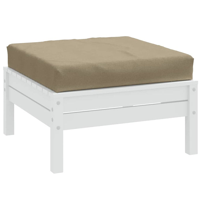Pernă pentru paleți, melanj gri taupe, 60x60x9,5 cm, textil WALTI