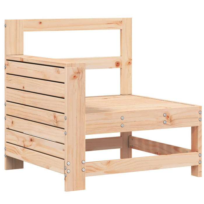 Canapea cu cotieră de grădină, 69x62x70,5 cm, lemn masiv pin - WALTI WALTI