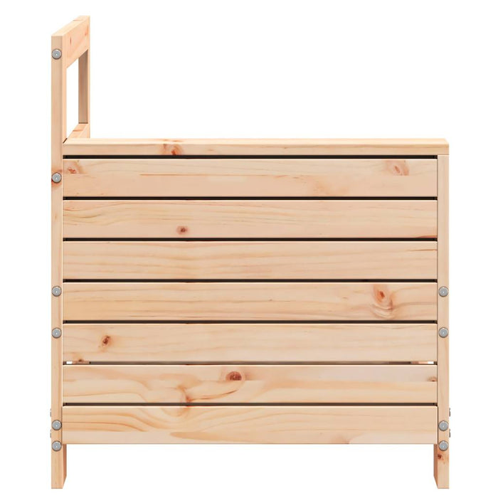 Canapea cu cotieră de grădină, 69x62x70,5 cm, lemn masiv pin - WALTI WALTI