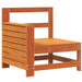 Canapea cu cotieră de grădină maro 69x62x70,5 cm lemn masiv pin - WALTI WALTI