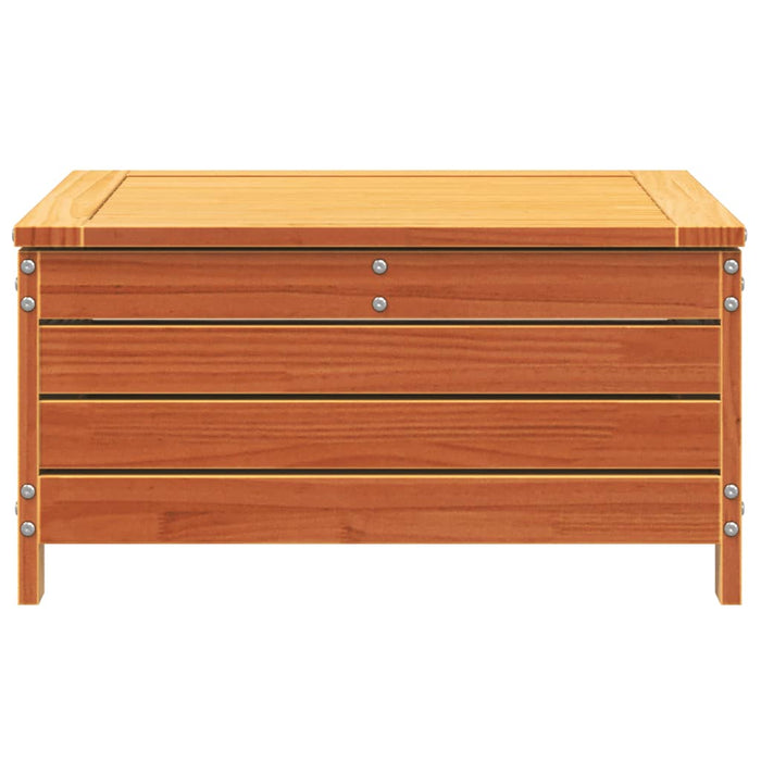 Taburet de grădină, maro ceruit, 62x63,5x32 cm, lemn masiv pin - WALTI WALTI