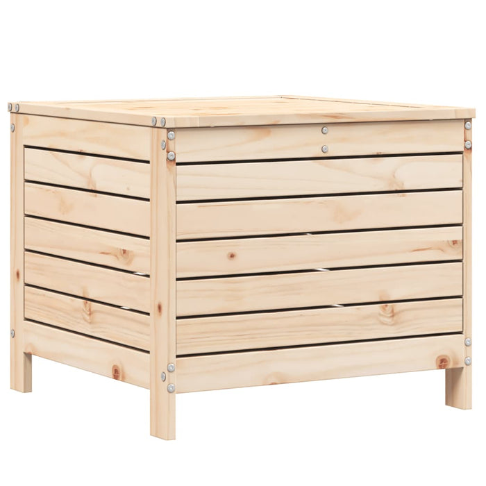 Taburet de grădină, 62x63,5x53,5 cm, lemn masiv de pin - WALTI WALTI
