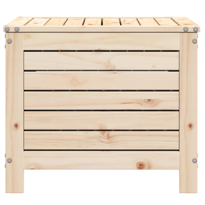 Taburet de grădină, 62x63,5x53,5 cm, lemn masiv de pin - WALTI WALTI