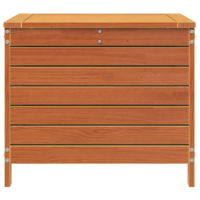 Taburet de grădină, maro ceruit, 62x63,5x53,5cm, lemn masiv pin - WALTI WALTI