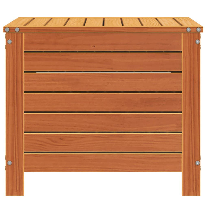 Taburet de grădină, maro ceruit, 62x63,5x53,5cm, lemn masiv pin - WALTI WALTI