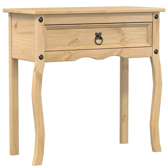 Măsuță consolă Corona, 73x35x73 cm, lemn masiv de pin - WALTI WALTI