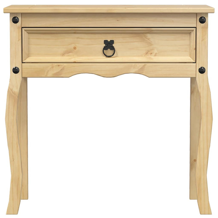 Măsuță consolă Corona, 73x35x73 cm, lemn masiv de pin - WALTI WALTI