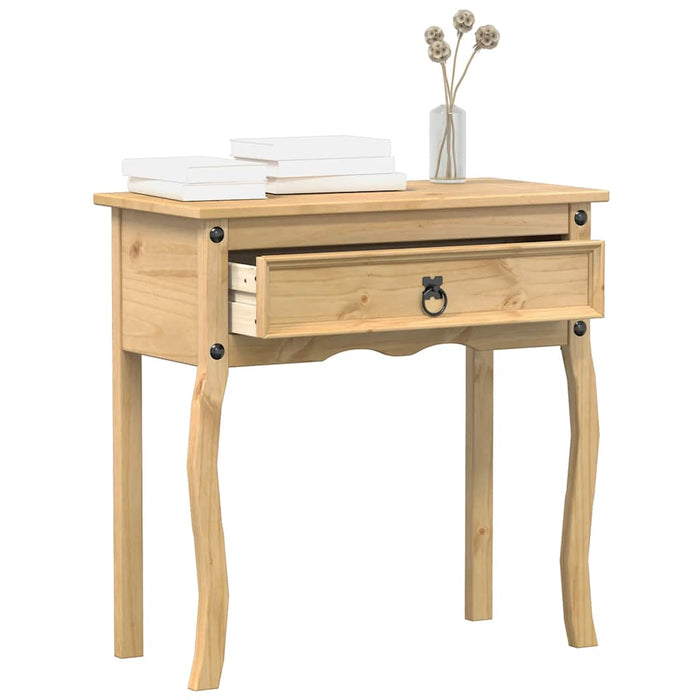 Măsuță consolă Corona, 73x35x73 cm, lemn masiv de pin - WALTI WALTI