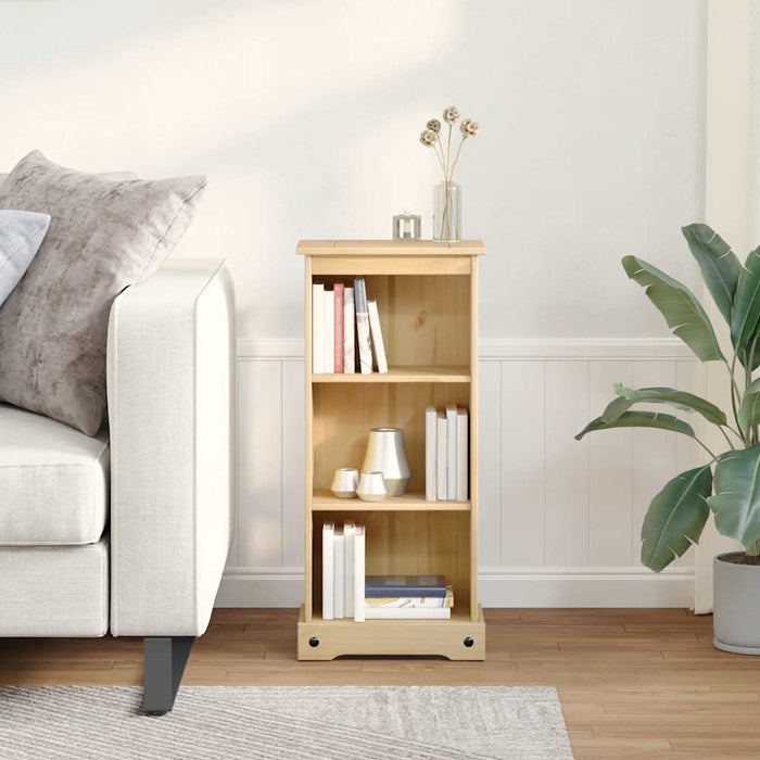 Bibliotecă „Corona”, 46x29x100 cm, lemn masiv de pin - WALTI WALTI