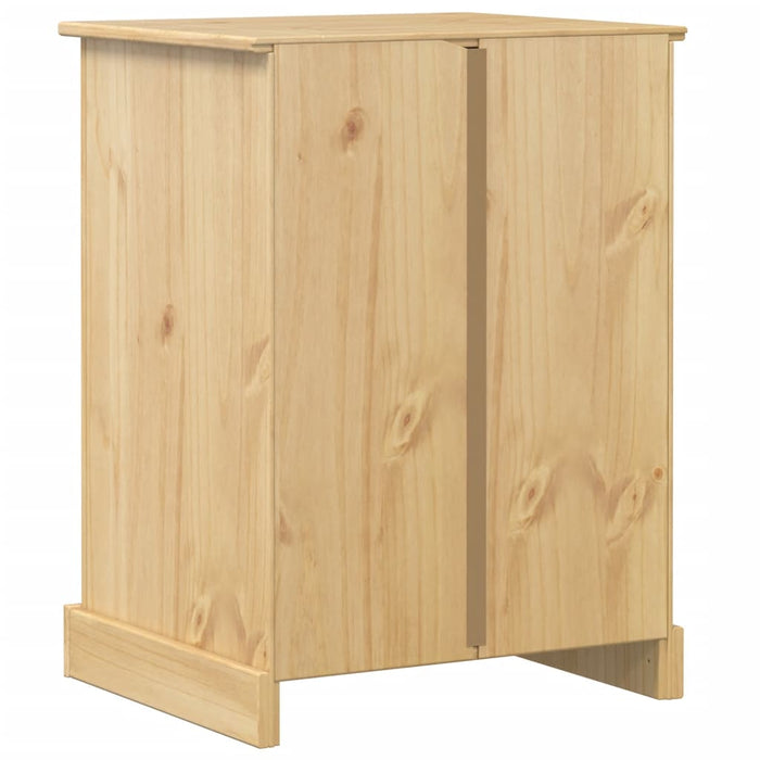Dulap Hifi „Corona”, 60x50x82 cm, lemn masiv de pin - WALTI WALTI