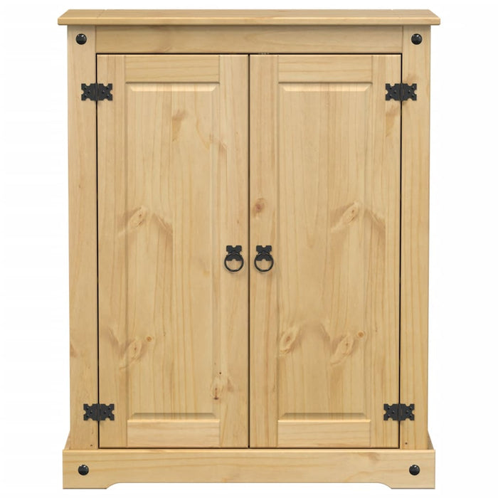 Dulap pantofi "Corona", 86x38,5x108 cm, lemn masiv de pin - WALTI WALTI