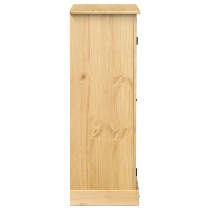 Dulap pantofi "Corona", 86x38,5x108 cm, lemn masiv de pin - WALTI WALTI