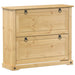 Dulap pantofi "Corona", 99x32x85 cm, lemn masiv de pin - WALTI WALTI