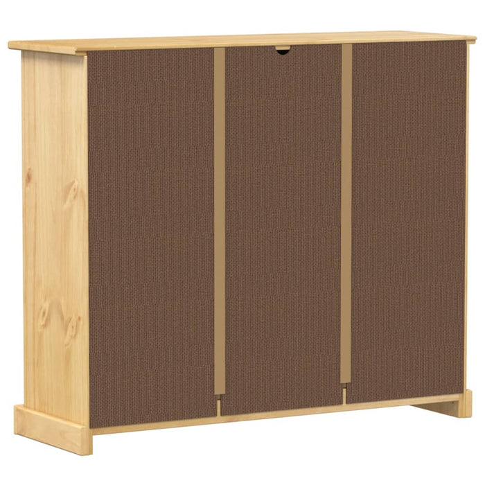 Dulap pantofi "Corona", 99x32x85 cm, lemn masiv de pin - WALTI WALTI