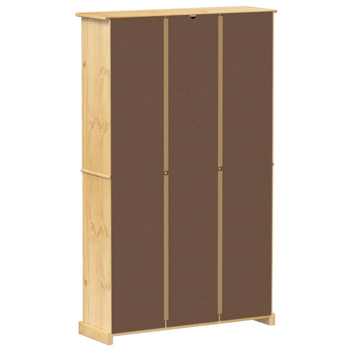 Dulap pantofi "Corona", 99x32x163,5 cm, lemn masiv de pin WALTI