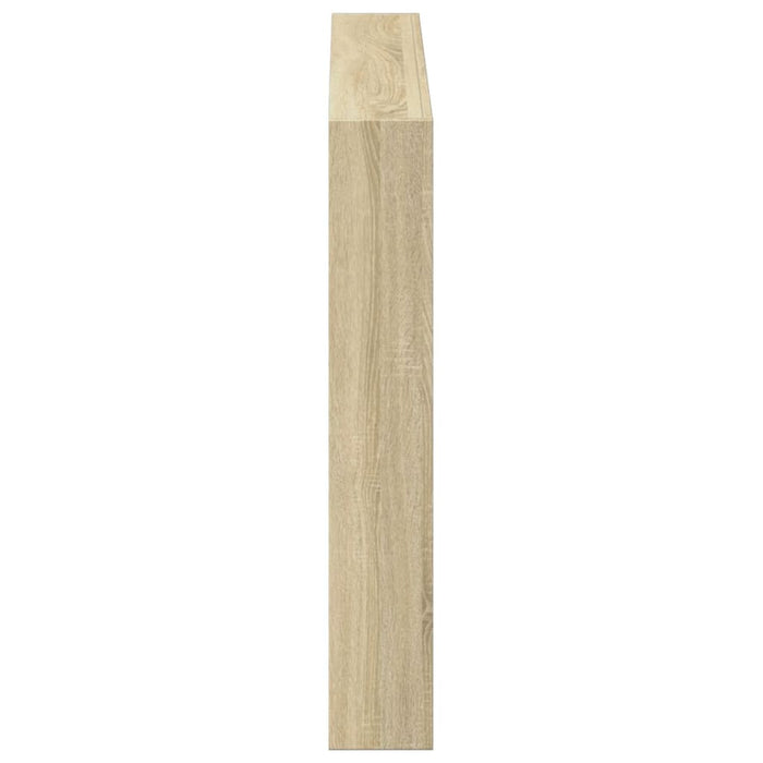 Tăblie de pat cu dulap și LED, stejar sonoma, 100x17x102 cm - WALTI WALTI