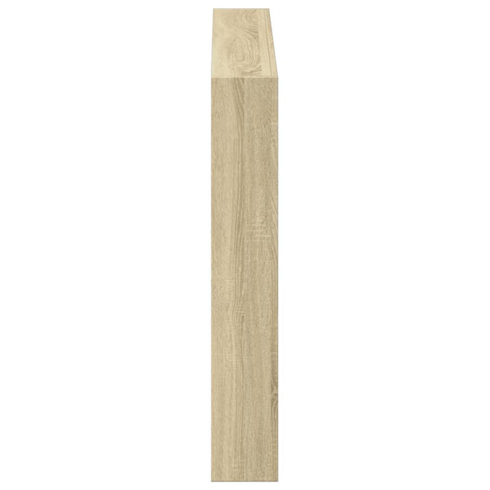 Tăblie de pat cu dulap și LED, stejar sonoma, 120x17x102 cm - WALTI WALTI