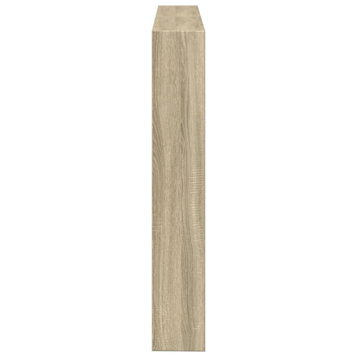 Tăblie de pat cu dulap și LED, stejar sonoma, 140x17x102 cm - WALTI WALTI