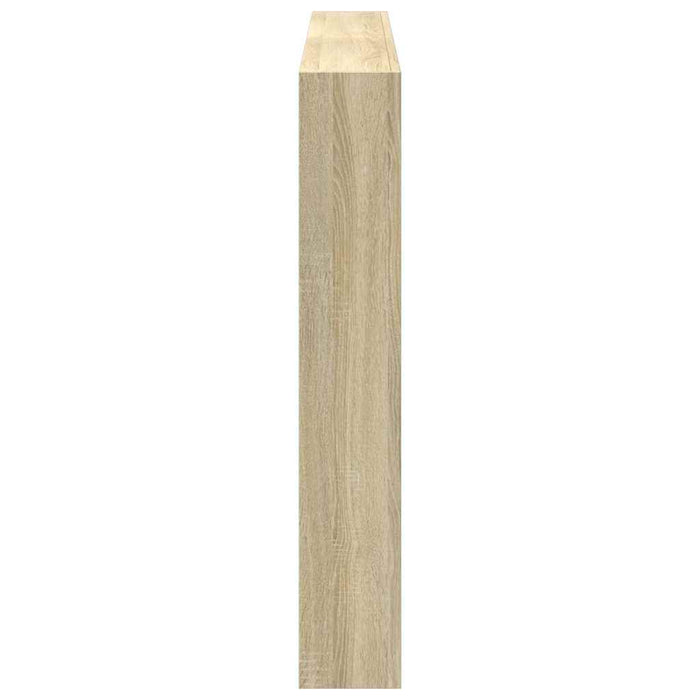 Tăblie de pat cu dulap și LED, stejar sonoma, 160x17x102 cm - WALTI WALTI