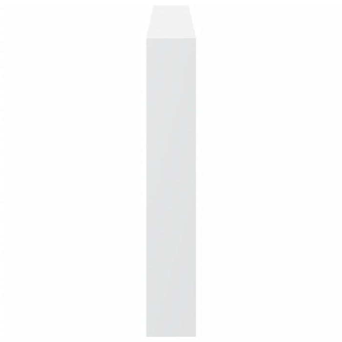 Tăblie cu dulap și LED, alb, 180x17x102 cm - WALTI WALTI