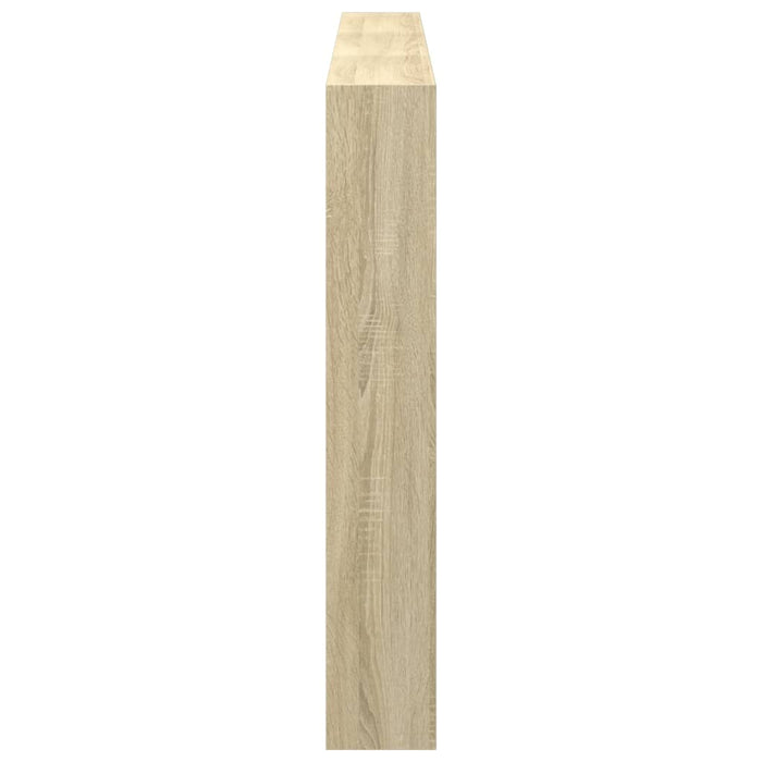 Tăblie de pat cu dulap și LED, stejar sonoma, 180x17x102 cm - WALTI WALTI