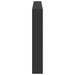 Tăblie cu dulap și LED, negru, 200x17x102 cm - WALTI WALTI