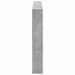 Tăblie de pat cu dulap și LED, gri beton, 200x17x102 cm - WALTI WALTI