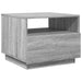 Măsuță de cafea cu lumini LED, gri sonoma, 50x49x40 cm - WALTI WALTI