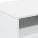 Măsuță de cafea cu lumini LED, alb, 90x49x40 cm - WALTI WALTI