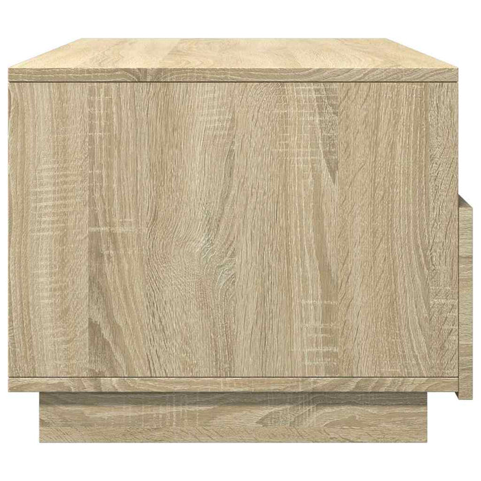 Măsuță de cafea cu lumini LED, stejar sonoma, 90x49x40 cm - WALTI WALTI
